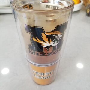 Tervis 24oz tumbler University of Missouri Mizzou Tigers